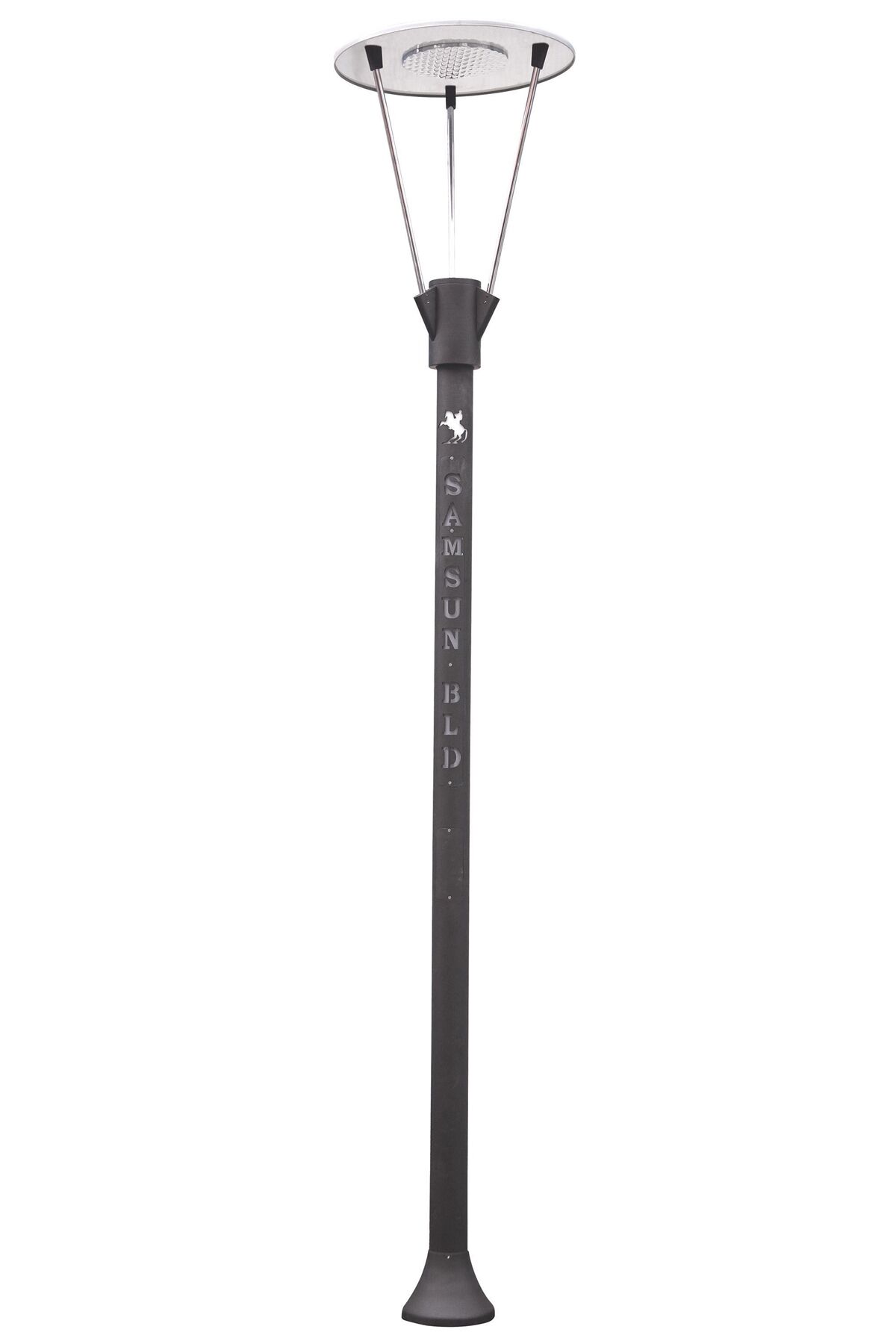 Bahçe Direkleri G12 150W 75cm Çelik Boru Gri/Siyah Dorbien-BDR-68108-SY-LED