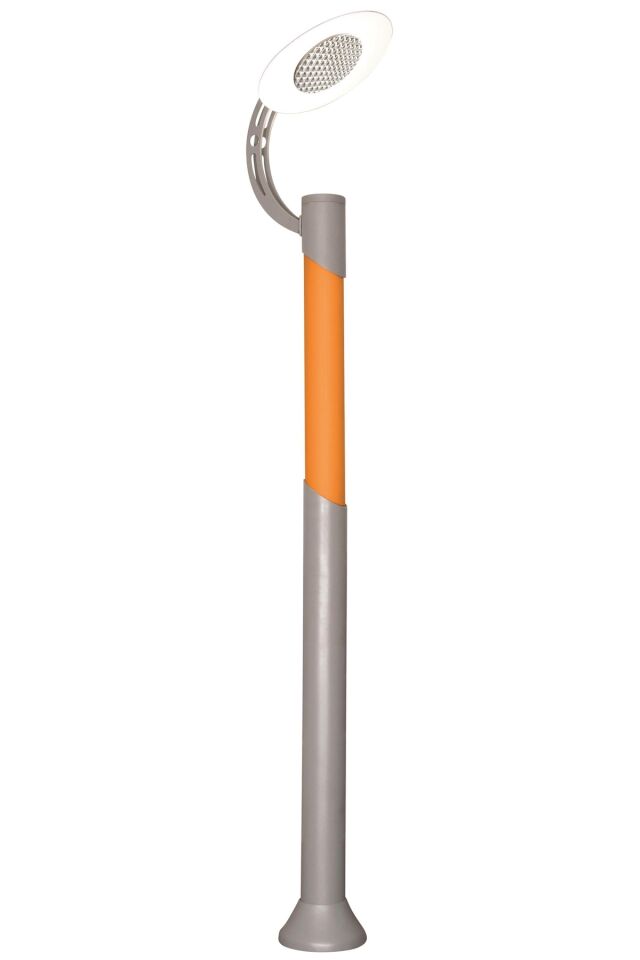 Bahçe Direkleri G12 150W 80cm Çelik Boru Beyaz Dorbien-BDR-68110-OR-LED