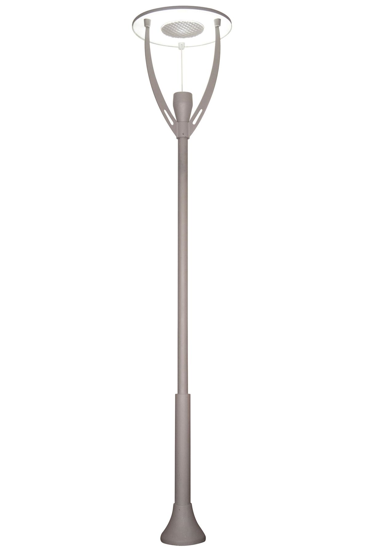 Bahçe Direkleri LED 150W 80cm Çelik Boru Beyaz Dorbien-BDR-68112-GR-M1-LED