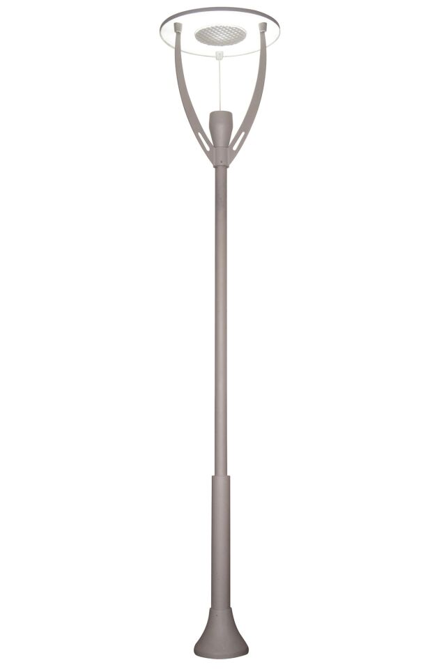 Bahçe Direkleri LED 150W 80cm Çelik Boru Beyaz Dorbien-BDR-68112-GR-M1-LED