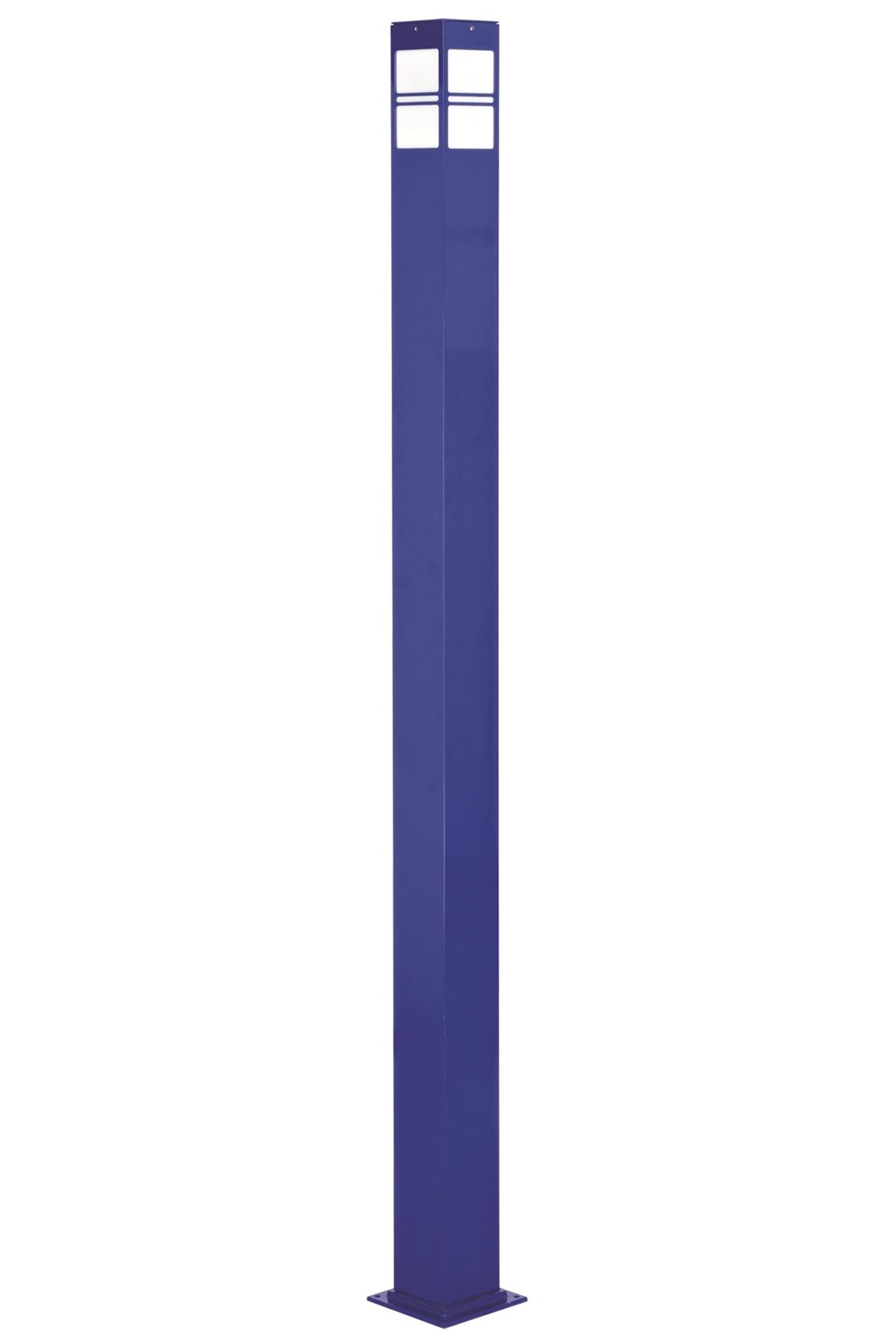 Bahçe Direkleri E27 12W 12cm Alüminyum Mavi Dorbien-BDR-68143-MV