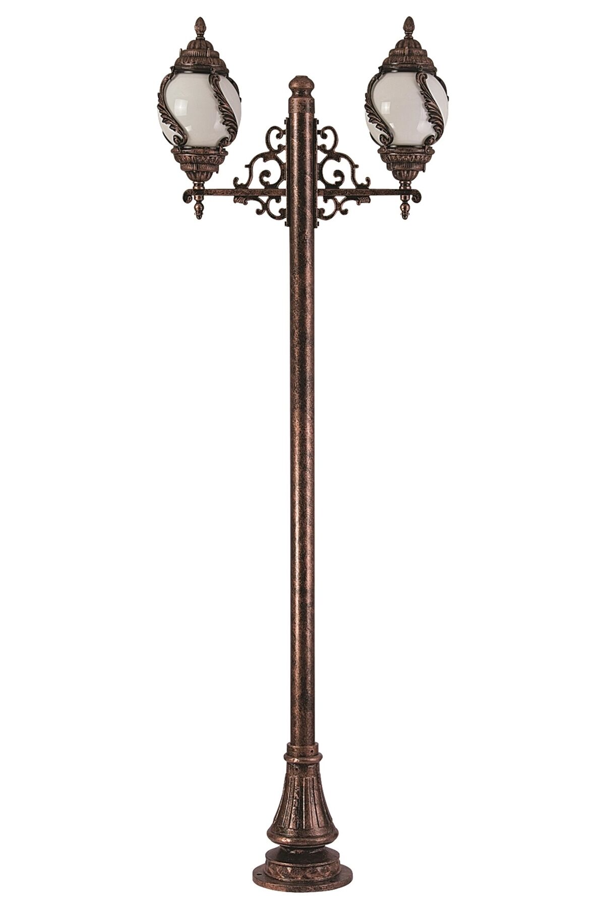 Bahçe Direkleri E27 24W 85x30cm Alüminyum Kahverengi Dorbien-BDR-68182-2BKR-M1