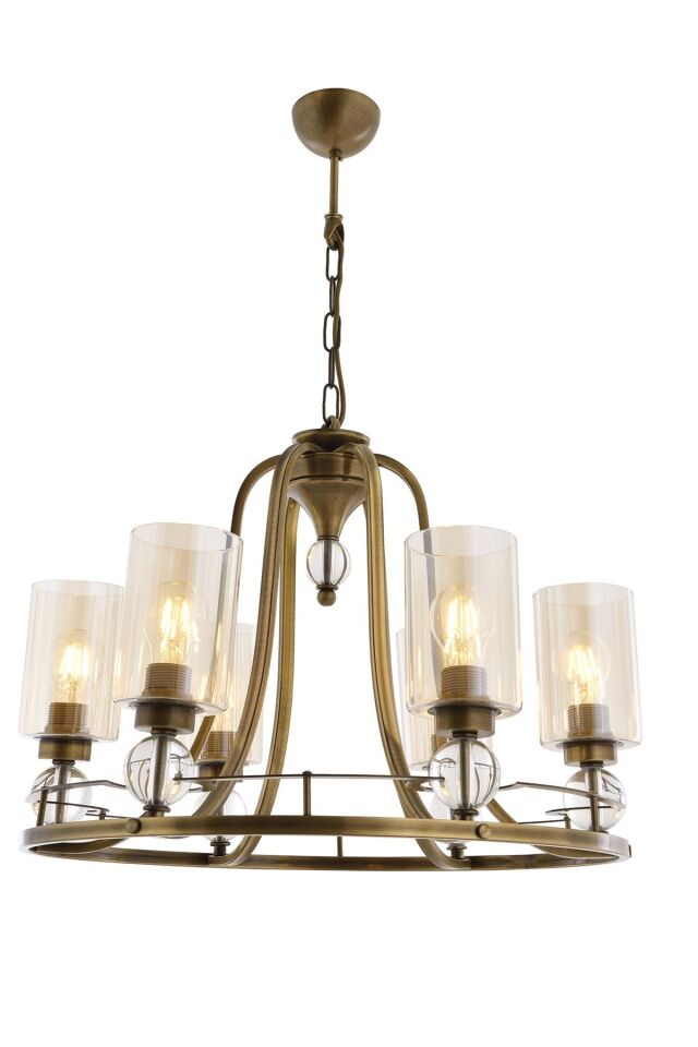 Dorinda Modern Avize E27 72W 62cm Metal Eskitme Avonni-AV-1597-6E