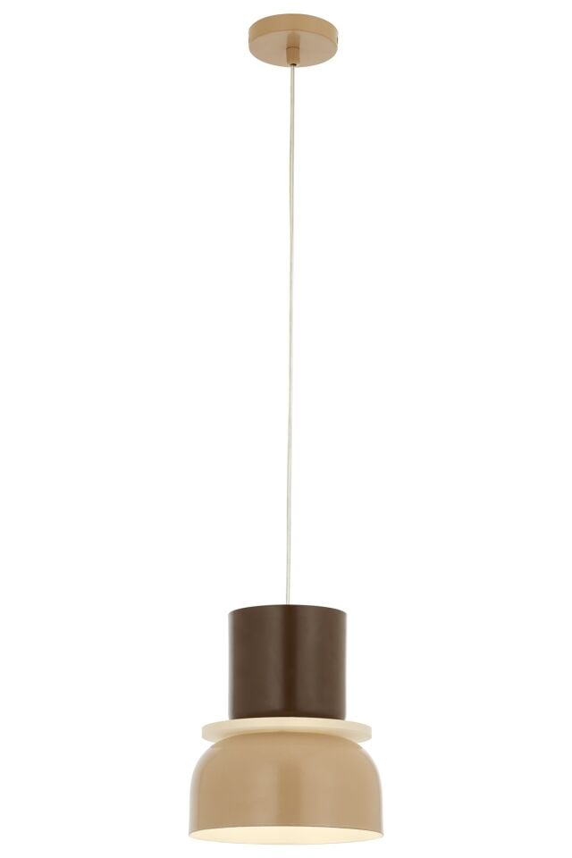 Kase Modern Avize E27 12W 19cm Metal Sarı Avonni-AV-1844-1BSA
