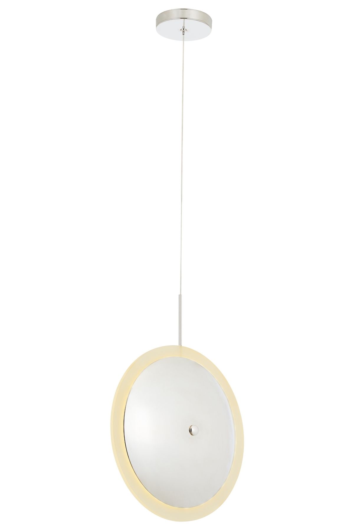 Cymbal Modern Avize LED 10W 31cm Metal Krom Avonni-AV-1846-1B-K