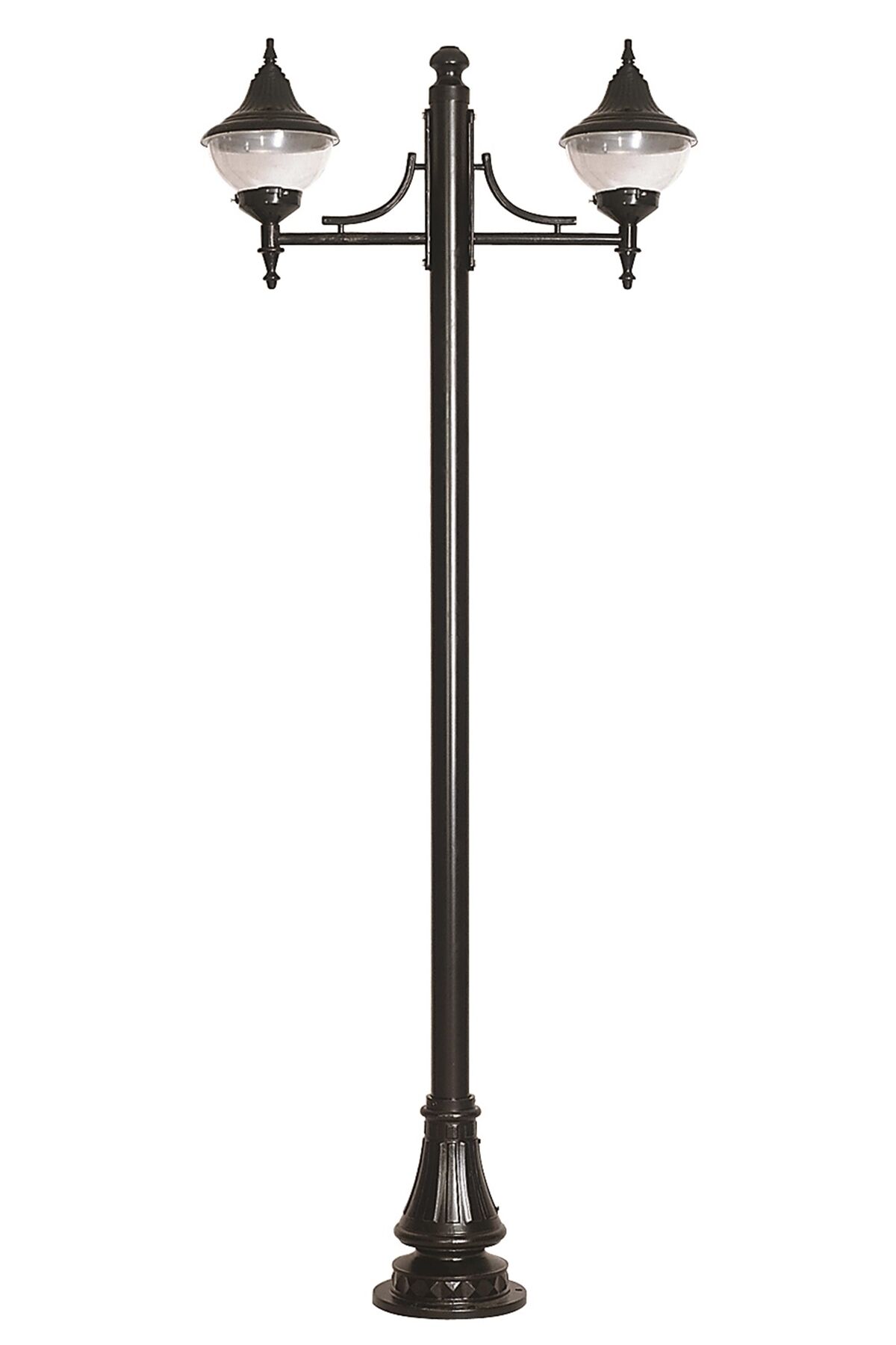 Bahçe Direkleri E27 24W 85x27cm Çelik Boru Siyah Dorbien-BDR-68207-2BSY-M3