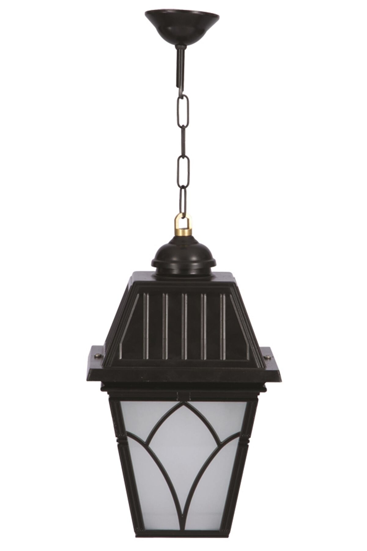 Bahçe Fenerleri E27 12W 23cm Alüminyum Siyah Dorbien-BFE-68038-BSY-OP