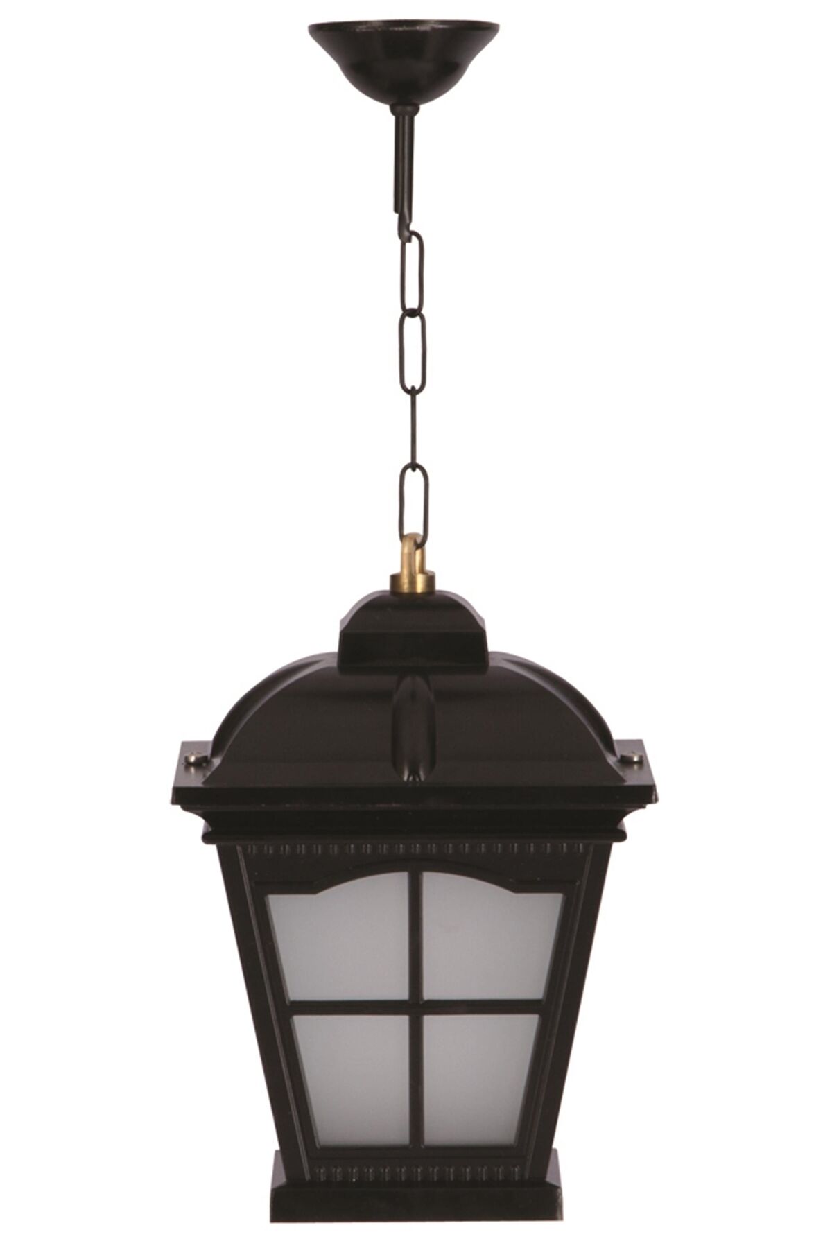 Bahçe Fenerleri E27 12W 23cm Alüminyum Siyah Dorbien-BFE-68045-BSY-OP