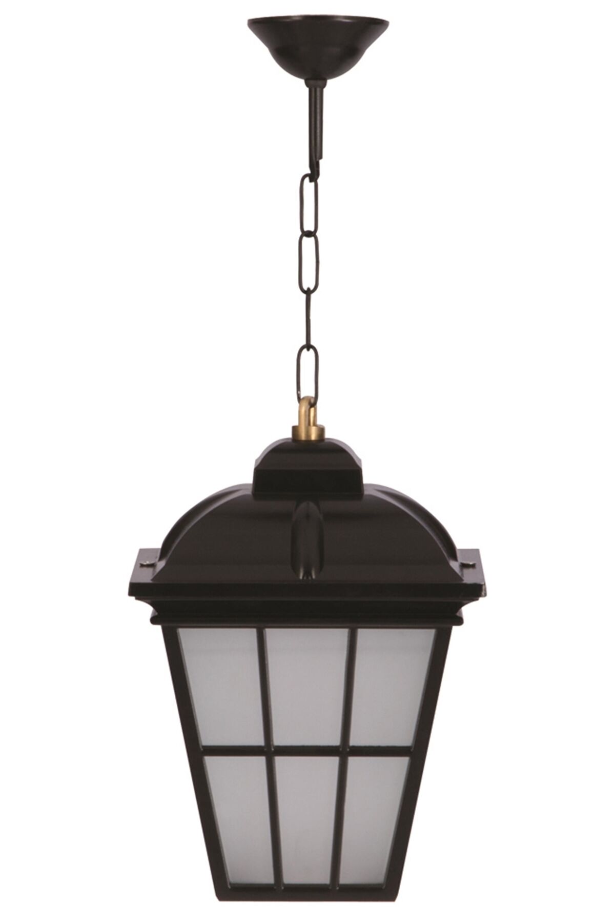 Bahçe Fenerleri E27 12W 23cm Alüminyum Siyah Dorbien-BFE-68046-BSY-OP