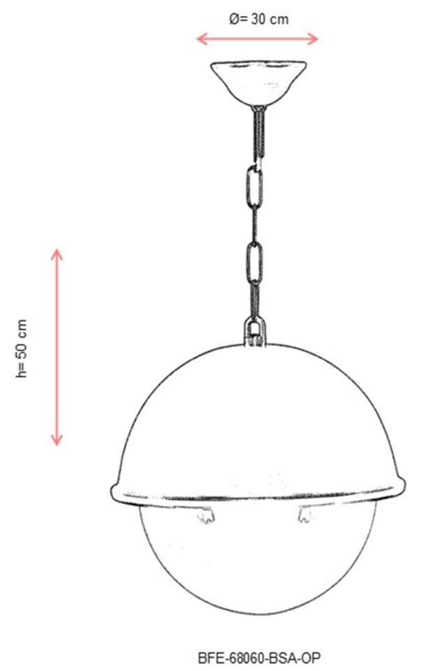 Bahçe Fenerleri E27 12W 30cm Alüminyum Sarı Dorbien-BFE-68060-BSA-OP