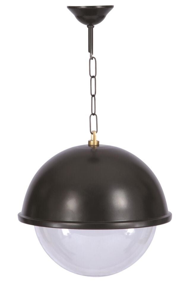 Bahçe Fenerleri E27 12W 30cm Alüminyum Siyah Dorbien-BFE-68064-BSY-OP