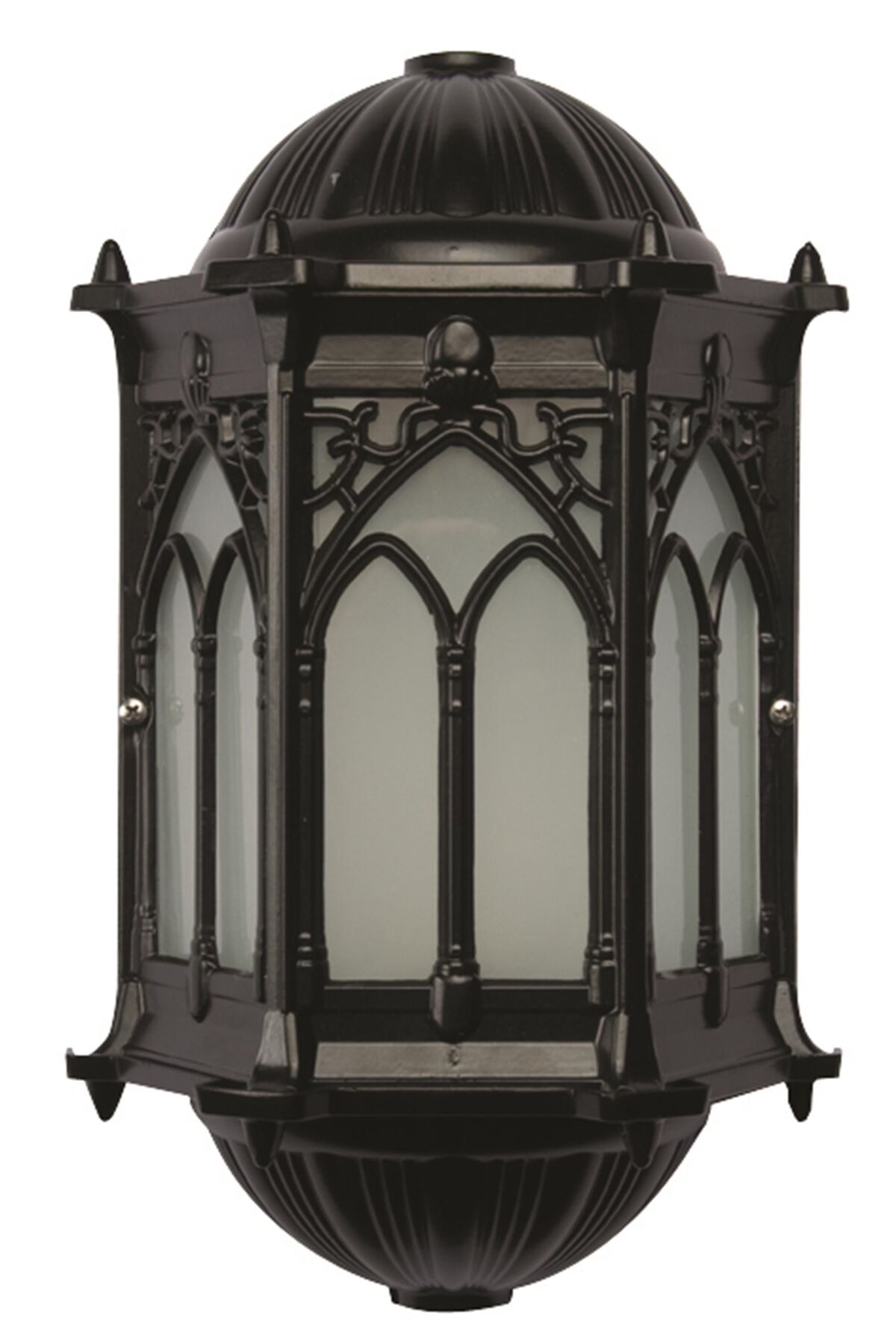 Bahçe Fenerleri E27 12W 20x10cm Alüminyum Siyah Dorbien-BFE-68067-BSY-OP