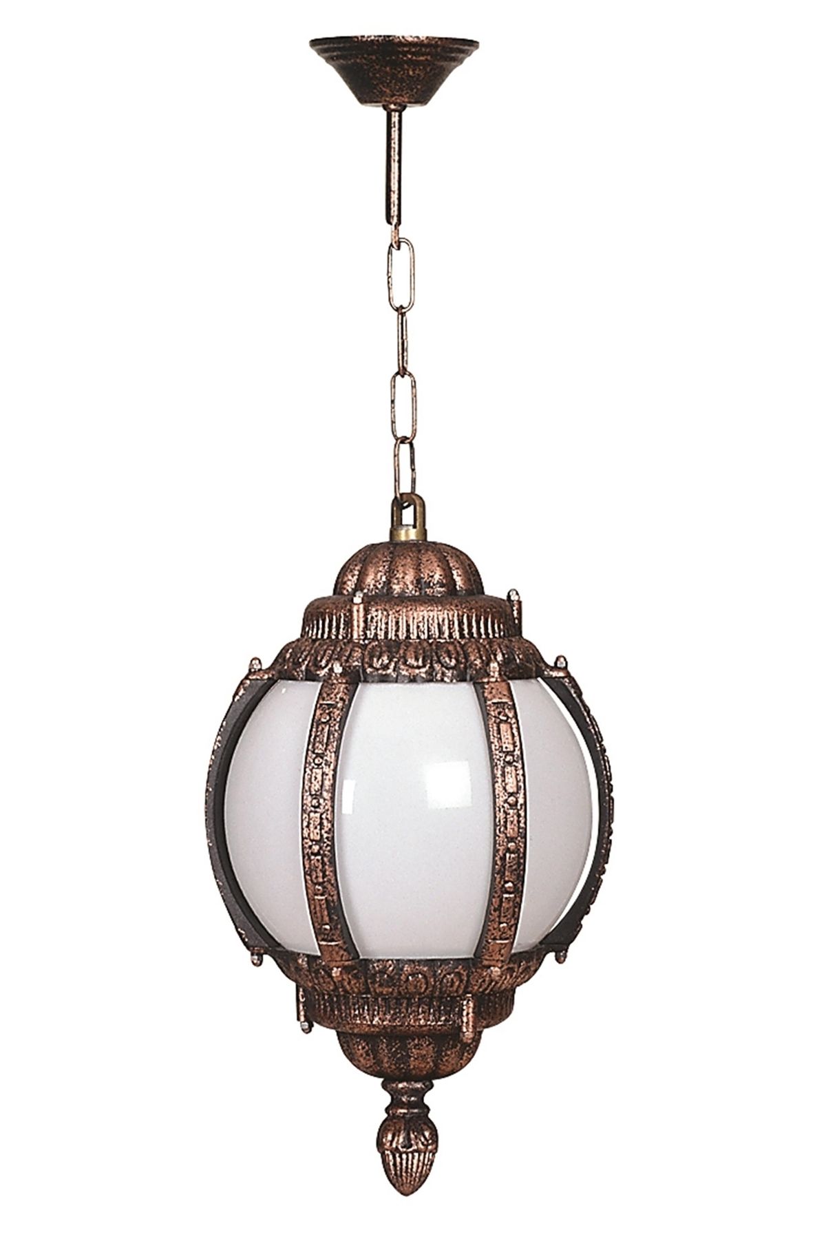 Bahçe Fenerleri E27 12W 26cm ABS Kahverengi Dorbien-BFE-68203-BKR-OP
