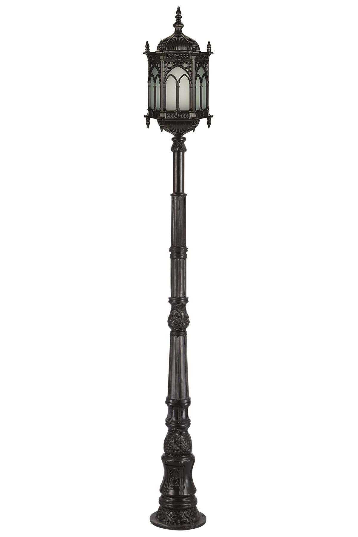 Bahçe Direkleri E27 12W 45cm Alüminyum Yeşil Dorbien-BDR-68009-BSY-KOP