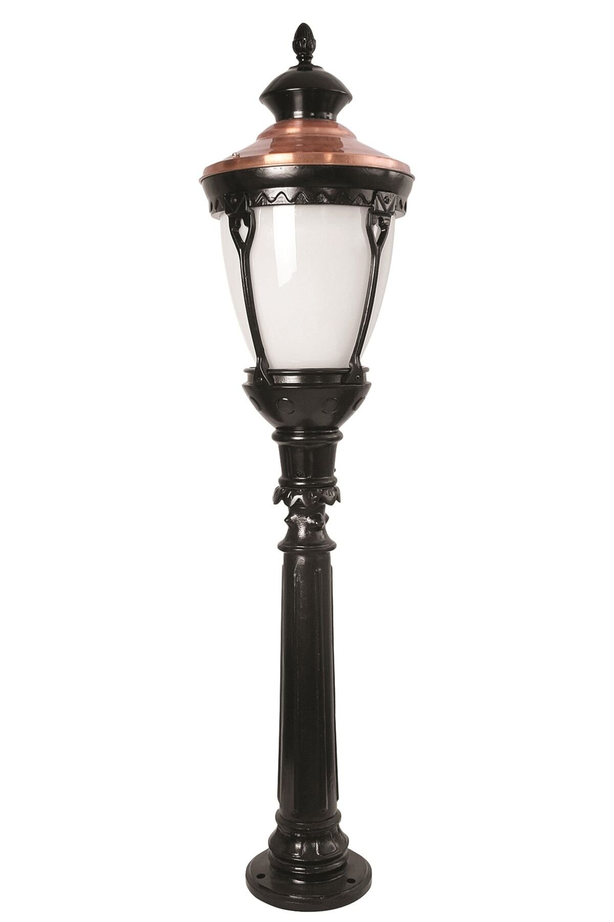 Bahçe Set Üstü Aydınlatma E27 12W 30cm Alüminyum Kahverengi/Siyah Dorbien-BSU-68026-BSY-BOP