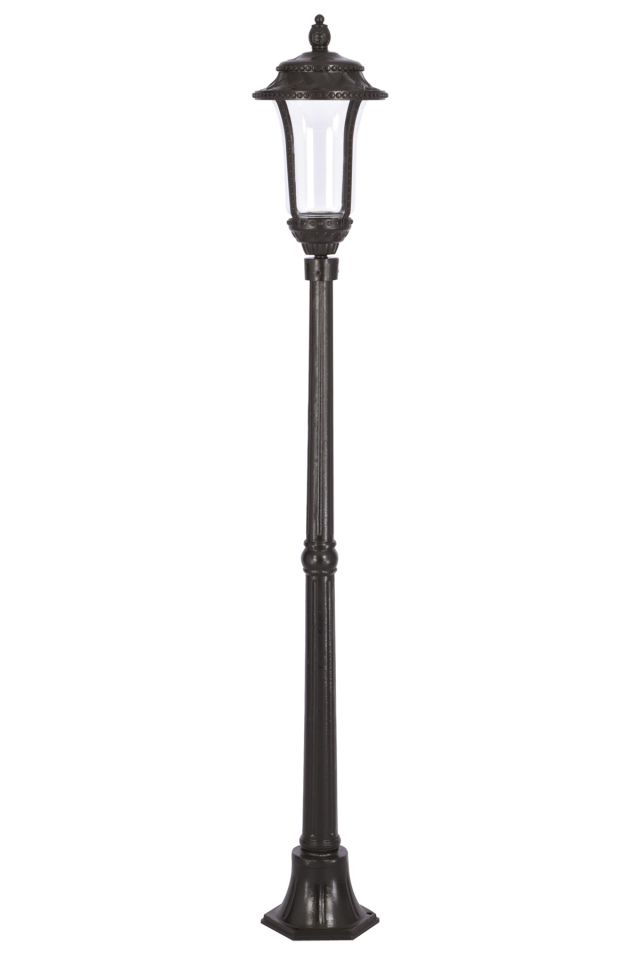 Bahçe Set Üstü Aydınlatma E27 12W 28cm Alüminyum Siyah Dorbien-BSU-68030-BSY