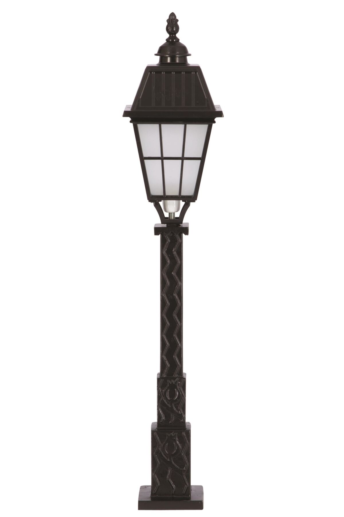 Bahçe Set Üstü Aydınlatma E27 12W 23cm Alüminyum Siyah Dorbien-BSU-68035-BSY-BOP