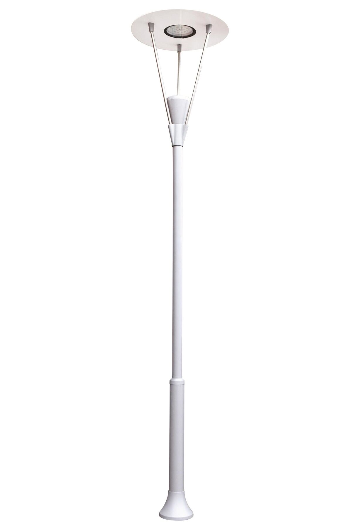 Bahçe Direkleri LED 45W 75cm Çelik Boru Beyaz Dorbien-BDR-68101-BBT-LED