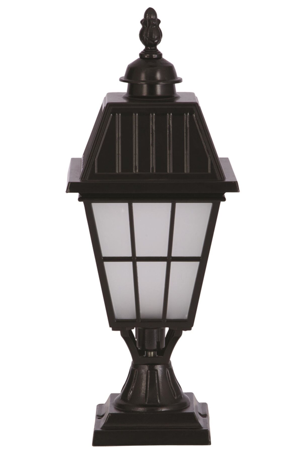 Bahçe Set Üstü Aydınlatma E27 12W 23cm Alüminyum Siyah Dorbien-BSU-68035-BSY-KOP