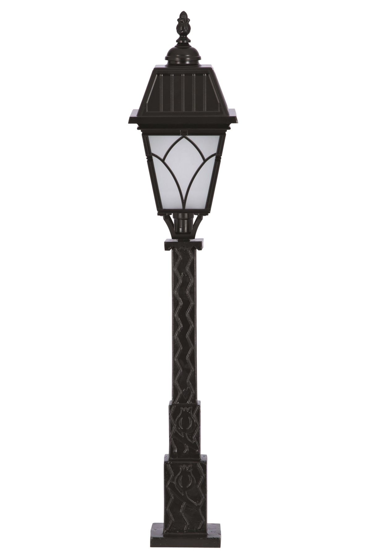Bahçe Set Üstü Aydınlatma E27 12W 23cm Alüminyum Siyah Dorbien-BSU-68038-BSY-M1-OP