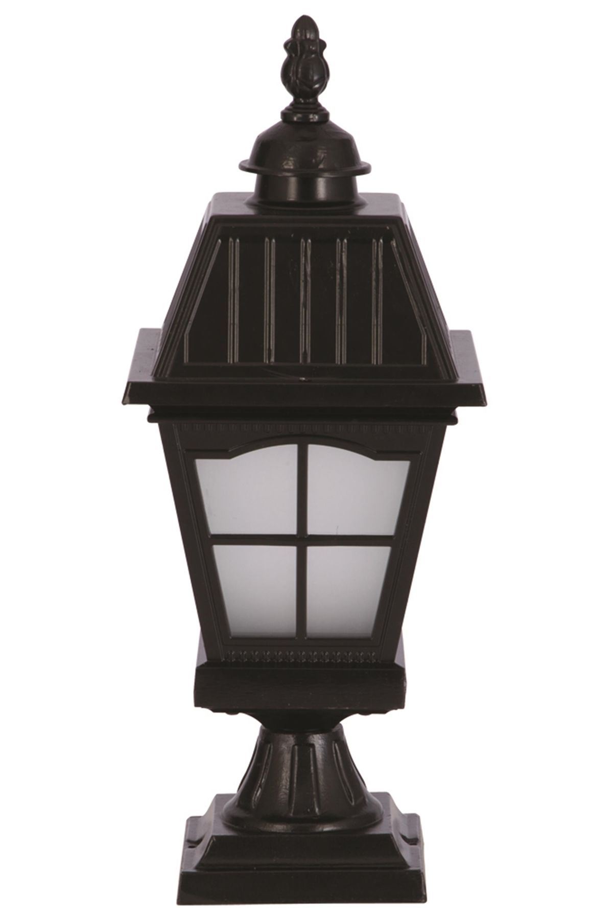 Bahçe Set Üstü Aydınlatma E27 12W 23cm Alüminyum Siyah Dorbien-BSU-68039-BSY-BOP