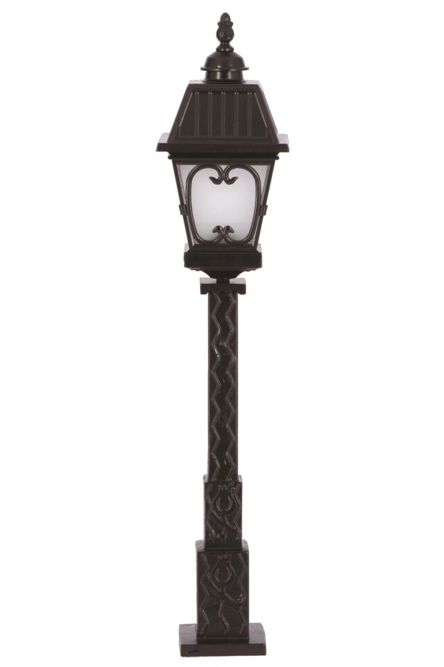 Bahçe Set Üstü Aydınlatma E27 12W 23cm Alüminyum Siyah Dorbien-BSU-68040-BSY-M3-OP