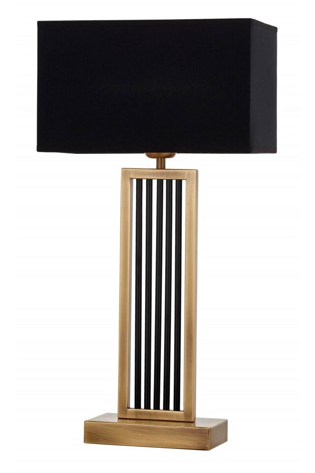 Erdem Abajur E27 12W 30cm Metal Eskitme Avonni-ML-9136-1E