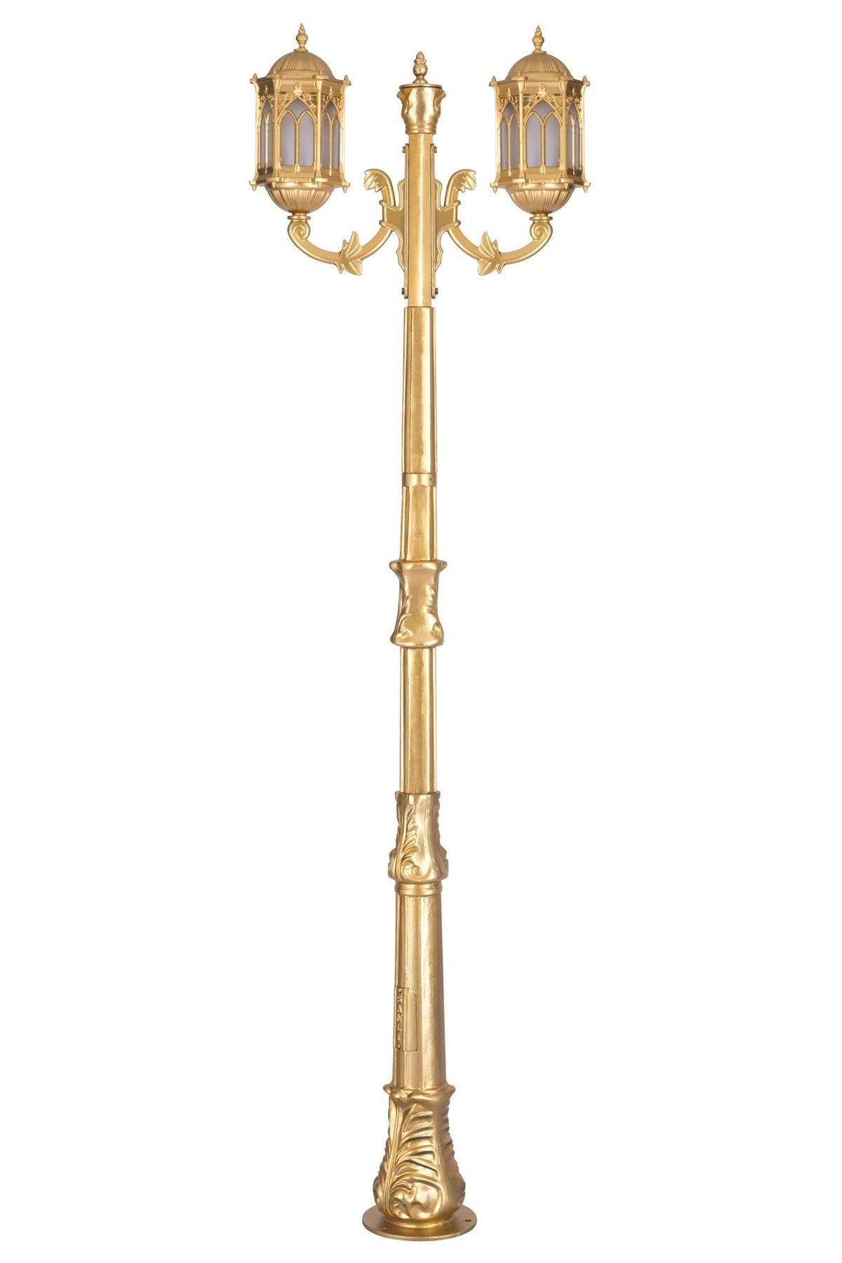 Bahçe Direkleri E27 24W 75cm Alüminyum Sarı Dorbien-BDR-68051-2BSA-M2-OP