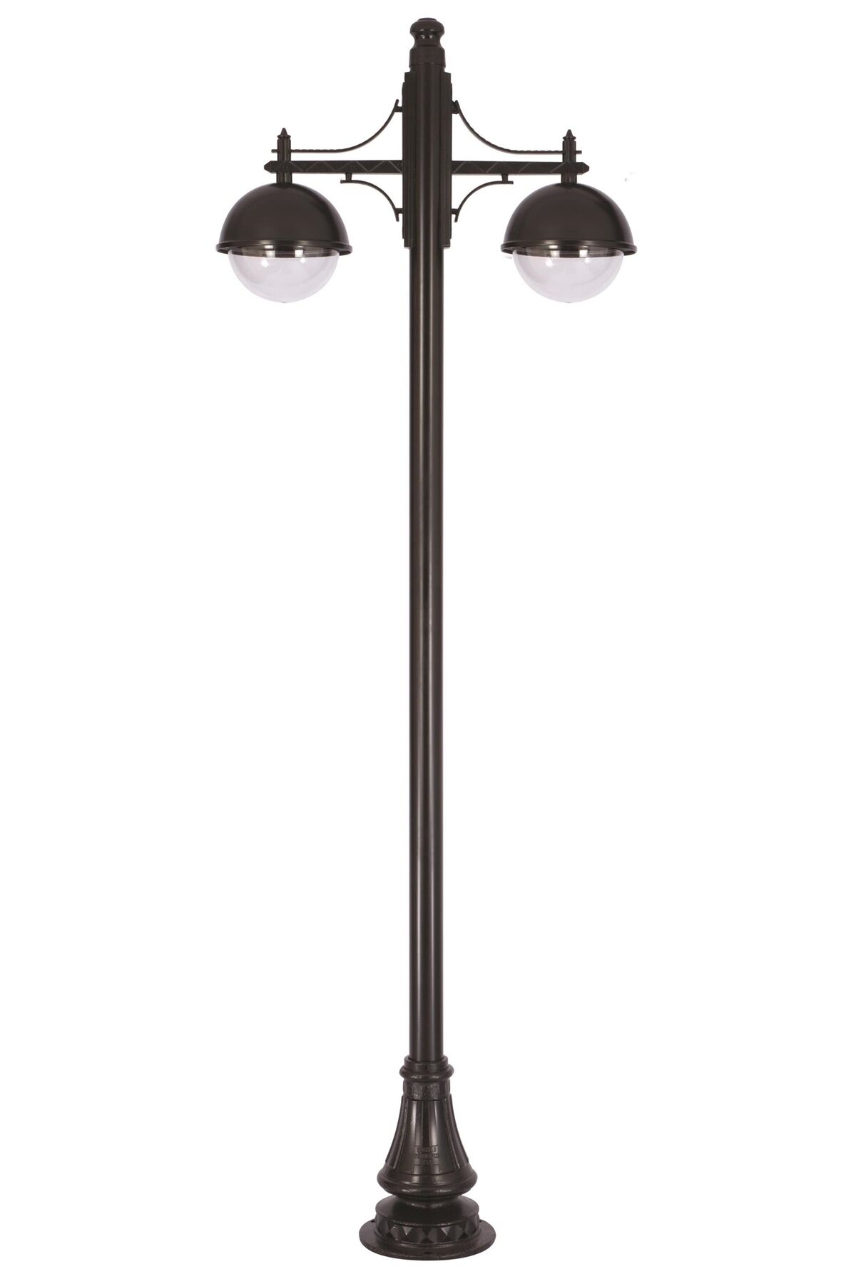 Bahçe Direkleri E27 24W 80cm Alüminyum Siyah Dorbien-BDR-68064-2BSY-M2-OP