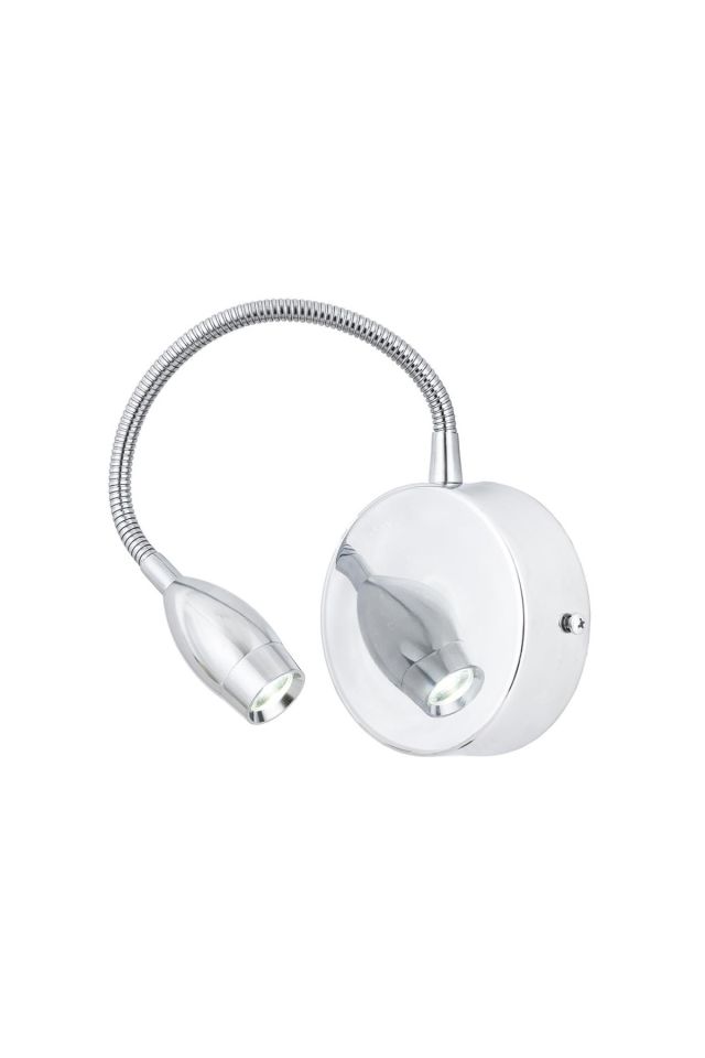 Emma Aplik LED 1W 16x7cm Metal Krom Avonni-HAP-9065-LED