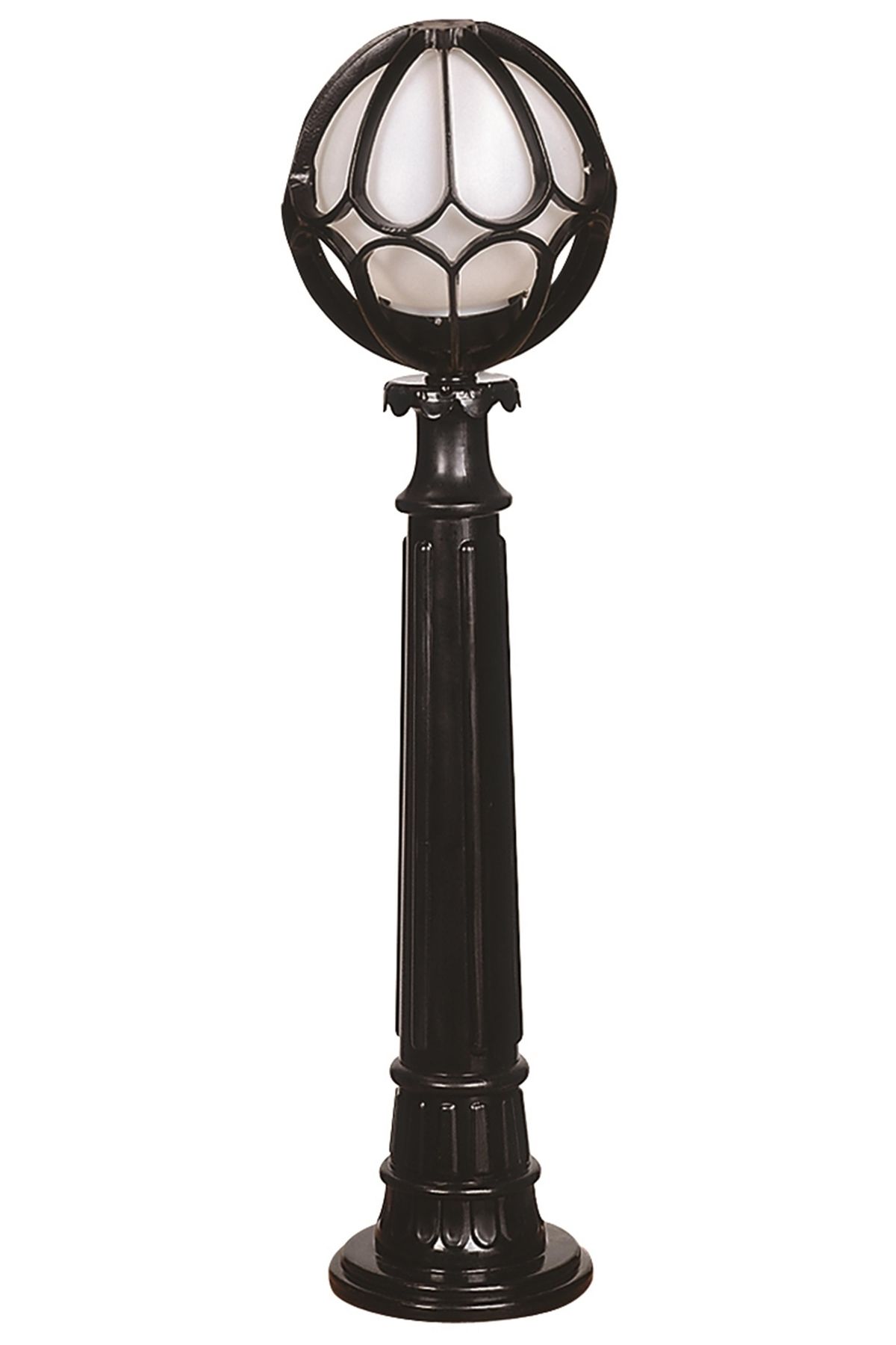 Bahçe Set Üstü Aydınlatma E27 12W 25cm Alüminyum Siyah Dorbien-BSU-68078-BSY-M2-OP