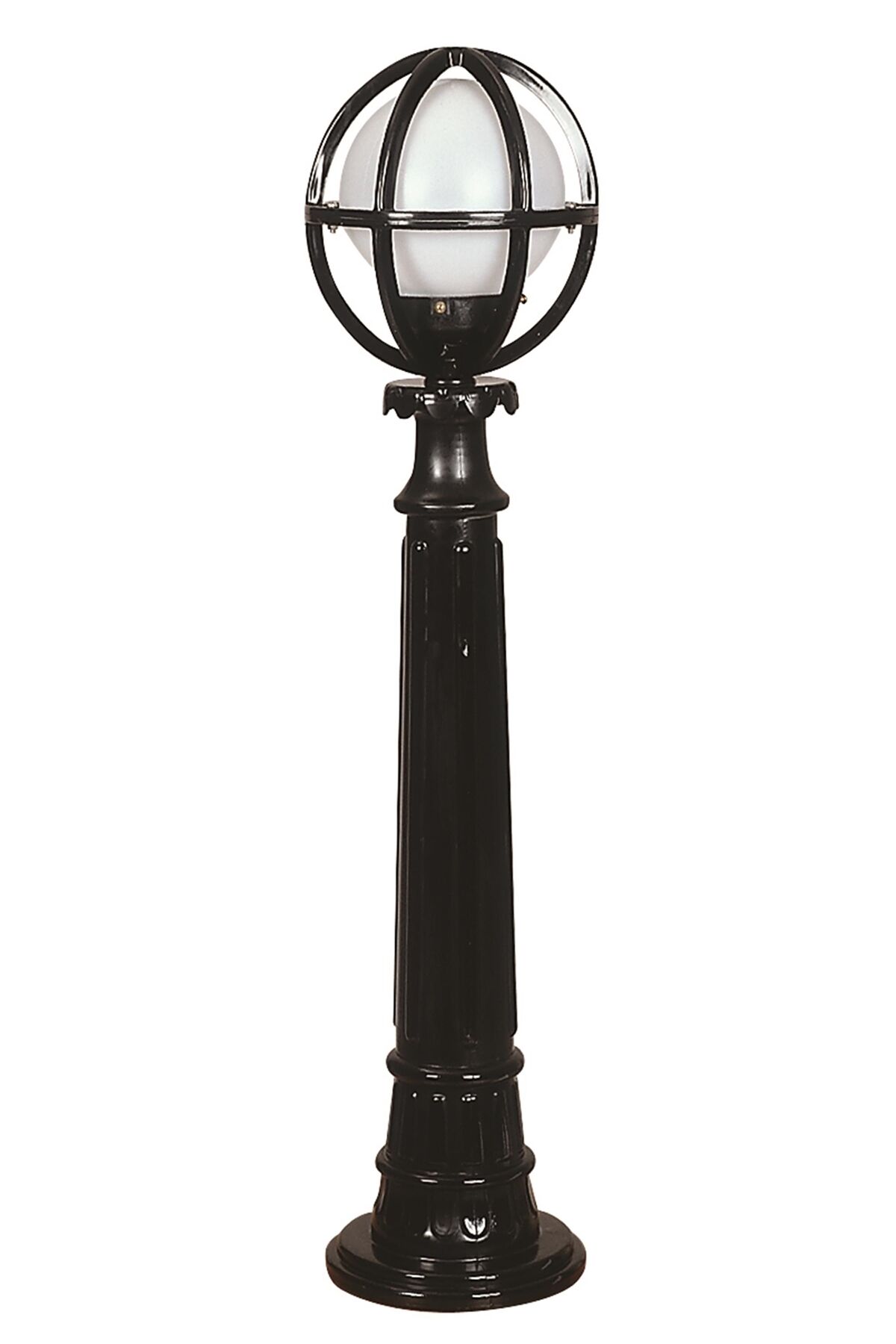 Bahçe Set Üstü Aydınlatma E27 12W 20cm ABS Siyah Dorbien-BSU-68080-BSY-M8-BOP
