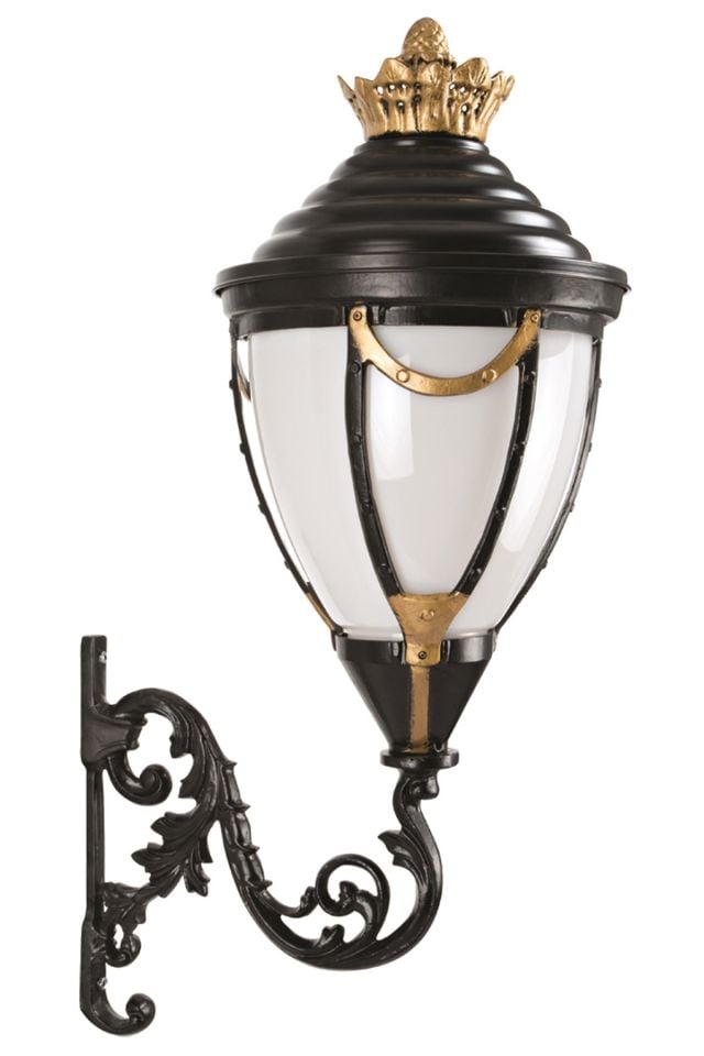 Bahçe Aplik E27 12W 60cm Alüminyum Sarı/Siyah Dorbien-BAP-68001-SOP
