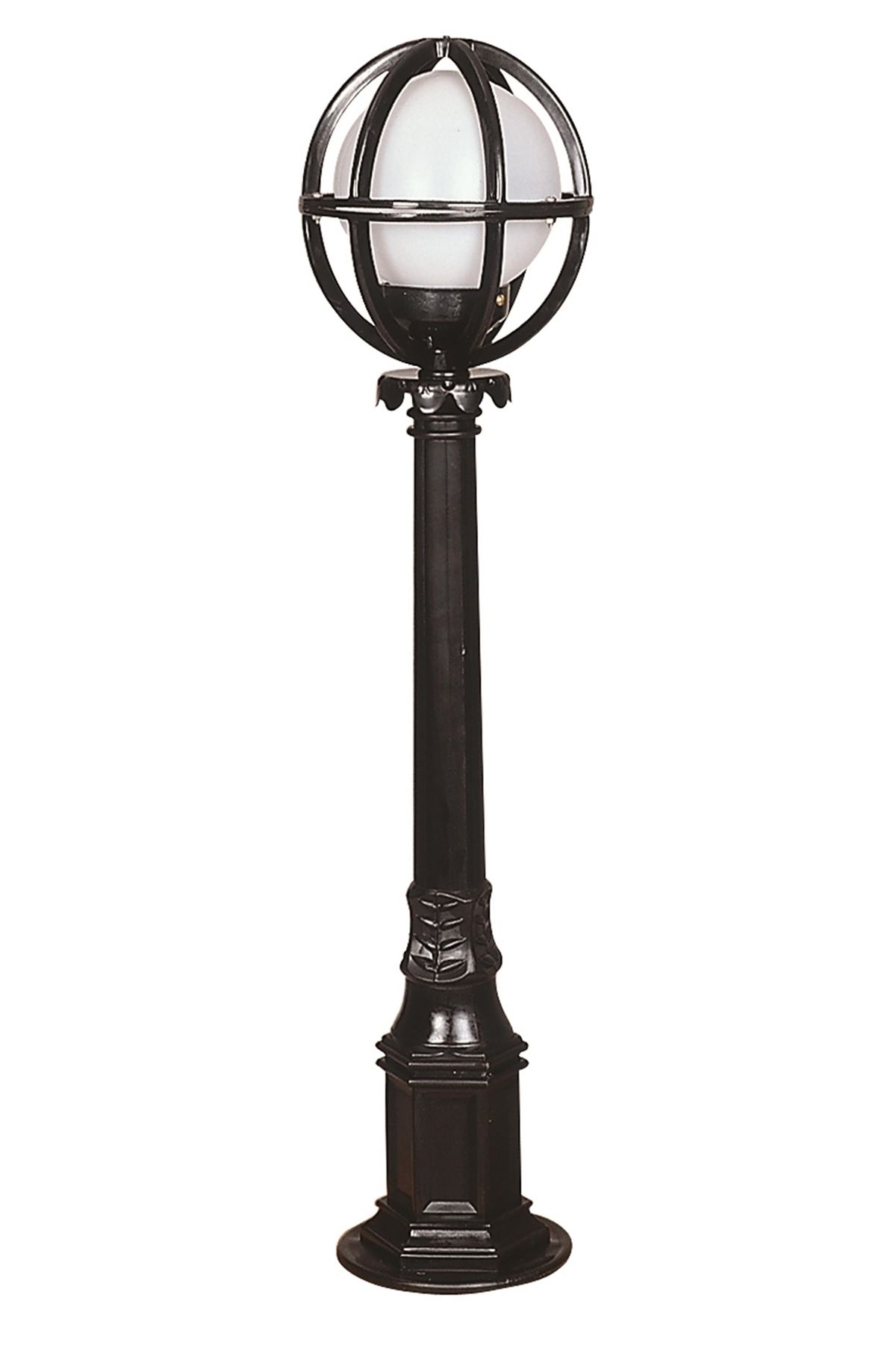 Bahçe Set Üstü Aydınlatma E27 12W 20cm ABS Siyah Dorbien-BSU-68080-BSY-M9-BOP