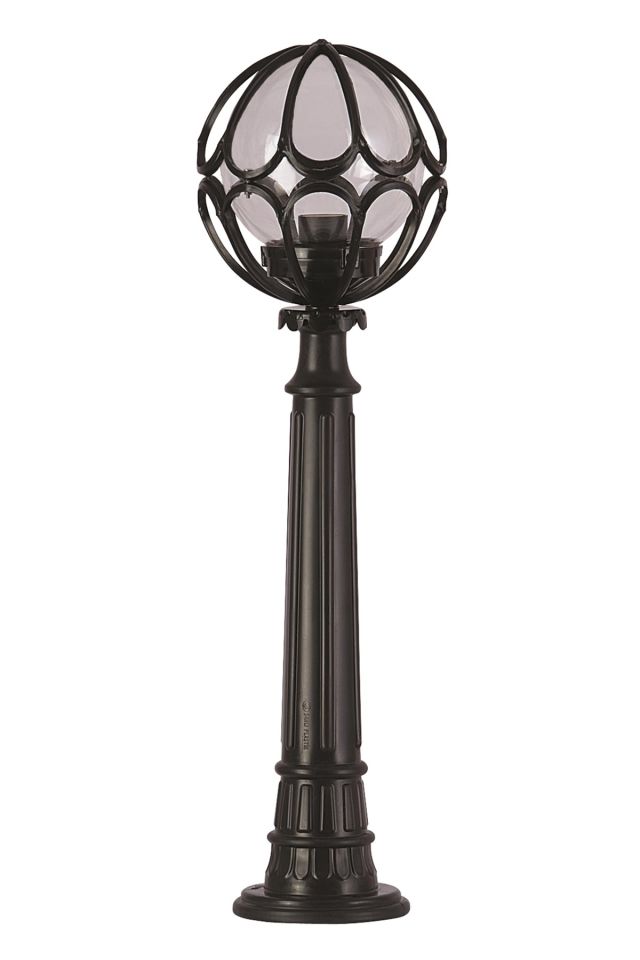 Bahçe Set Üstü Aydınlatma E27 12W 25cm Alüminyum Siyah Dorbien-BSU-68081-BSY-M1-BOP