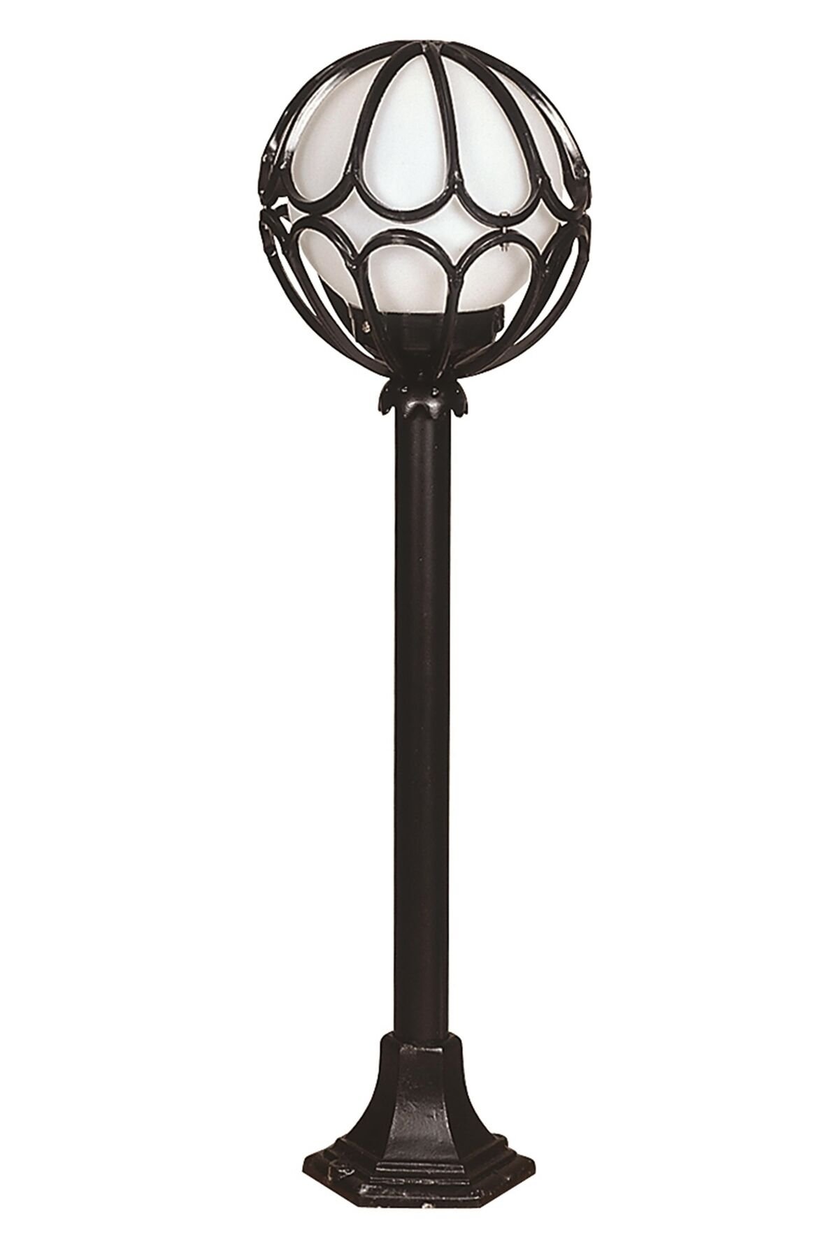 Bahçe Set Üstü Aydınlatma E27 12W 23cm ABS Siyah Dorbien-BSU-68081-BSY-M5-BOP