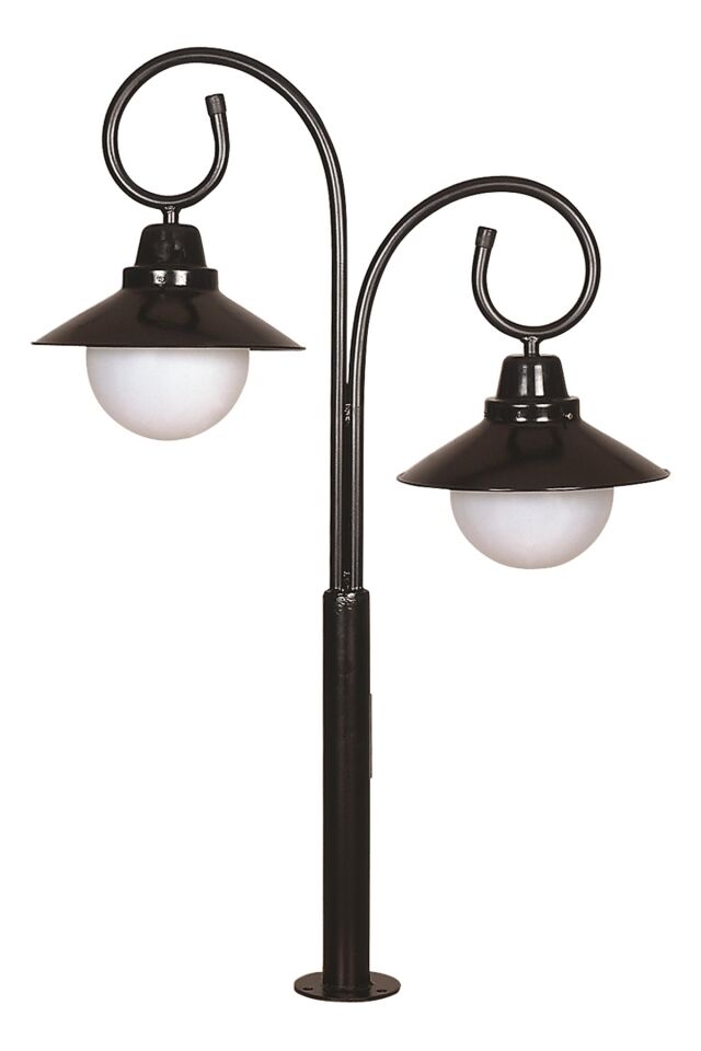 Bahçe Set Üstü Aydınlatma E27 24W 90cm Alüminyum Siyah Dorbien-BSU-68092-2BSY-OP