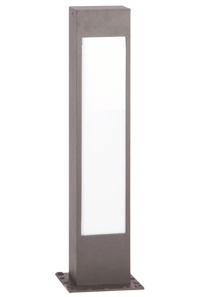 Bahçe Set Üstü Aydınlatma E27 12W 15cm Alüminyum Gri Dorbien-BSU-68142-GR-B