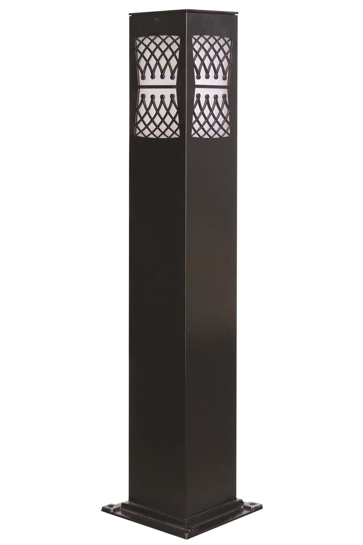 Bahçe Set Üstü Aydınlatma E27 12W 12cm Alüminyum Siyah Dorbien-BSU-68144-BSY-M3-B