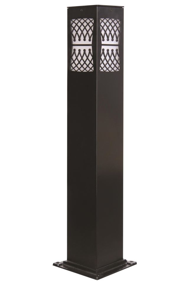 Bahçe Set Üstü Aydınlatma E27 12W 12cm Alüminyum Siyah Dorbien-BSU-68144-BSY-M3-B