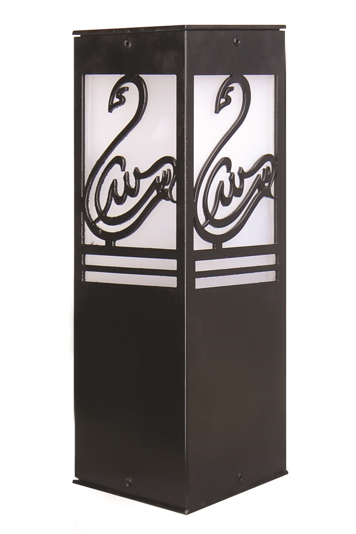 Bahçe Set Üstü Aydınlatma E27 12W 12cm Alüminyum Siyah Dorbien-BSU-68144-BSY-M6-K