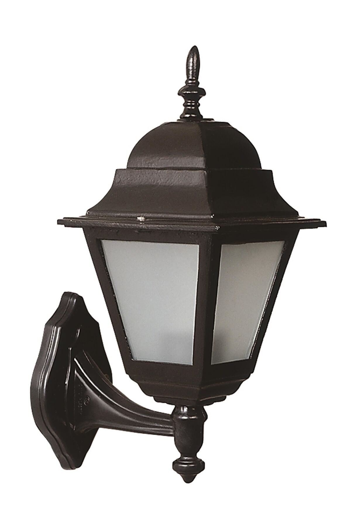 Bahçe Aplik E27 12W 25x18cm Alüminyum Siyah Dorbien-BAP-68062-BSY-M2-OP