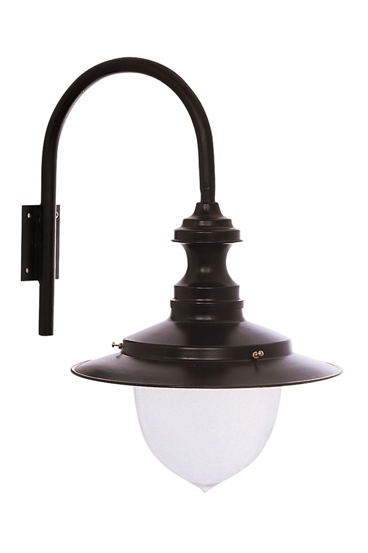 Bahçe Aplik E27 12W 40x35cm Alüminyum Siyah Dorbien-BAP-68071-M2-OP