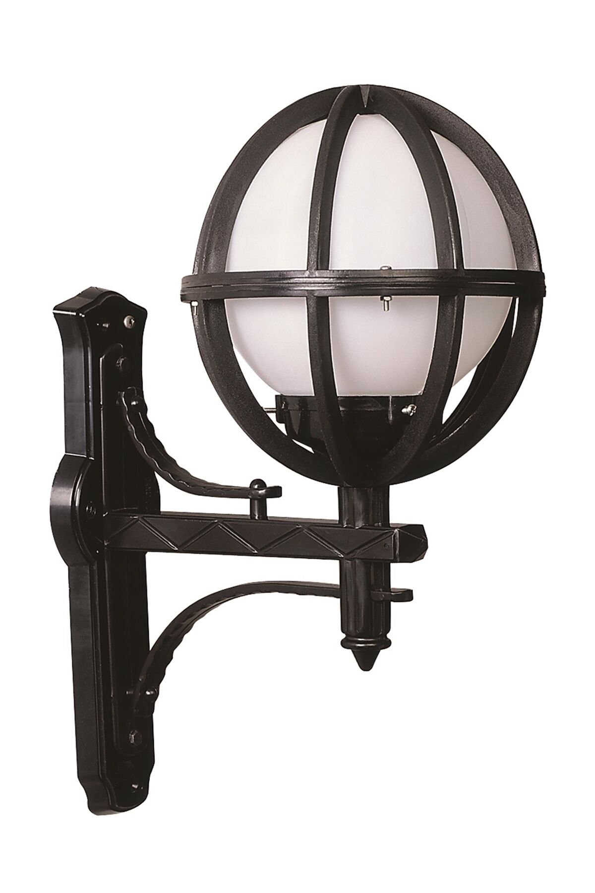 Bahçe Aplik E27 12W 35x23cm ABS Siyah Dorbien-BAP-68080-BSY-M4-OP