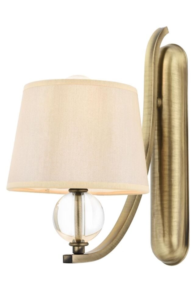 Dorinda Aplik E27 12W 15x25cm Metal Eskitme Avonni-AP-1597-1ES