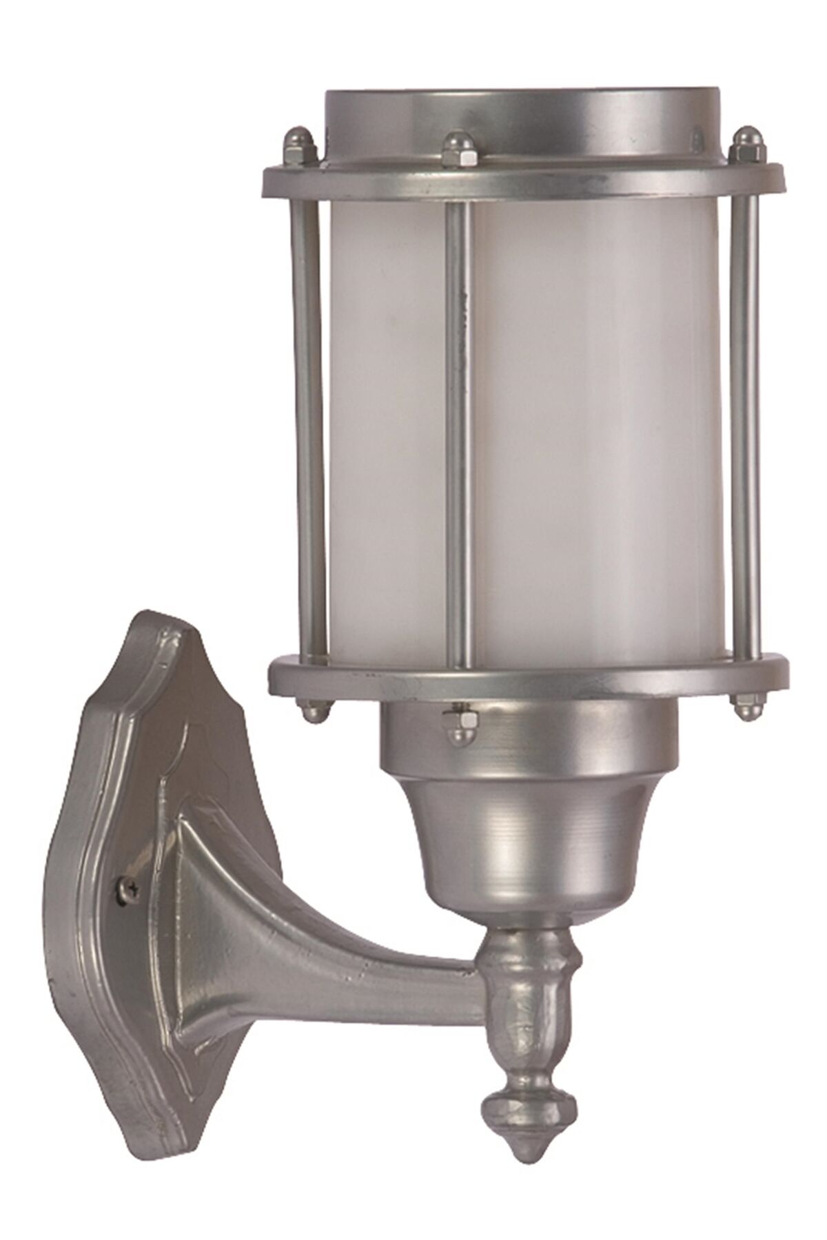 Bahçe Aplik E27 12W 25cm Alüminyum Gri Dorbien-BAP-68130-GR