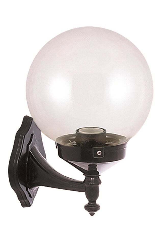 Bahçe Aplik E27 12W 25cm ABS Siyah Dorbien-BAP-68160-BSY-M1