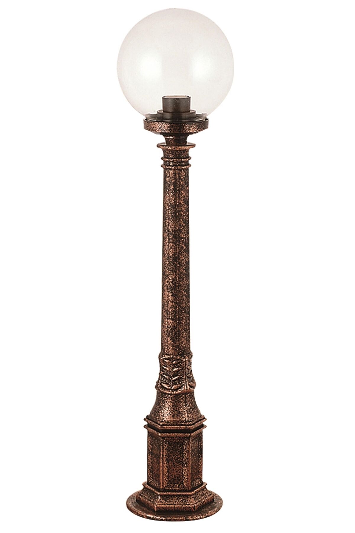Bahçe Set Üstü Aydınlatma E27 12W 20cm ABS Kahverengi Dorbien-BSU-68160-BKR-M1-B