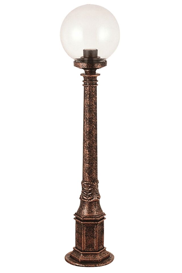 Bahçe Set Üstü Aydınlatma E27 12W 20cm ABS Kahverengi Dorbien-BSU-68160-BKR-M1-B