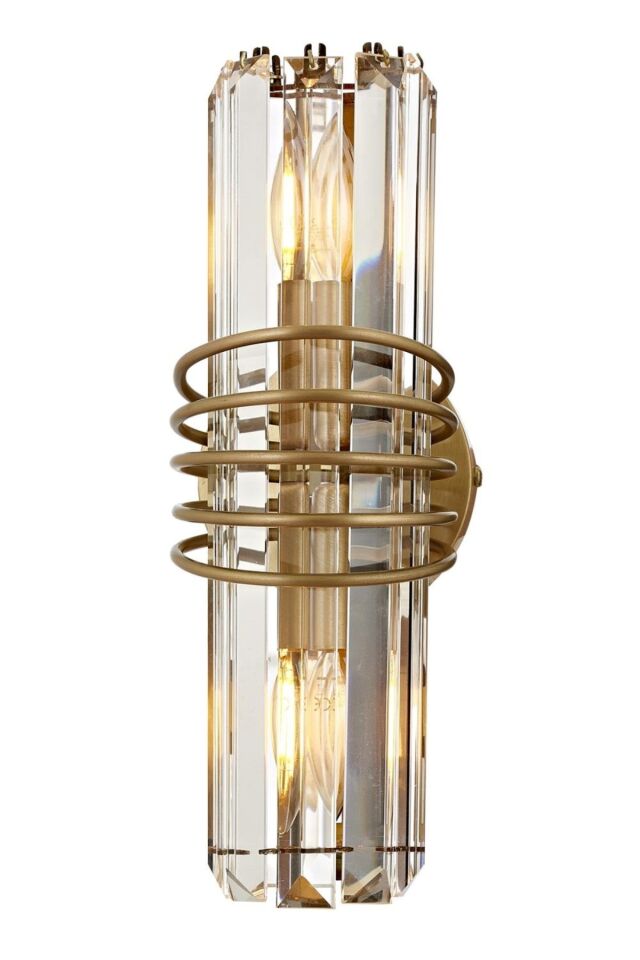 Parşömen Aplik E14 12W 10cm Metal Eskitme Avonni-AP-1906-1E